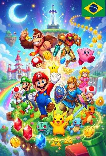 Nintendo Brazil eShop 250 BRL